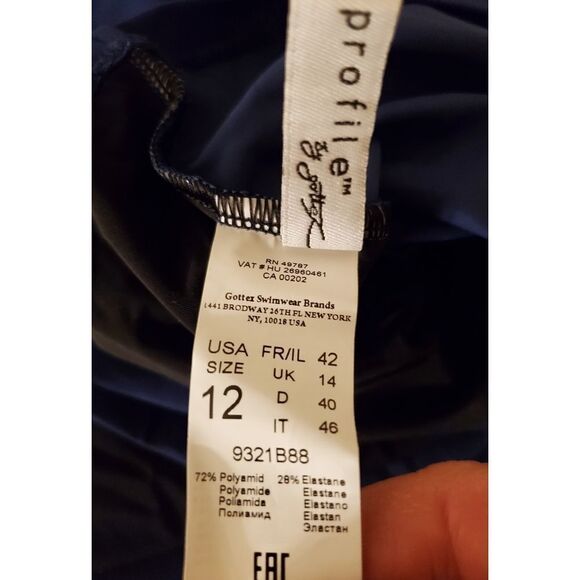 Profile by Gottex Murano V-Neck Halter Tankini Top - Picture 10 of 12